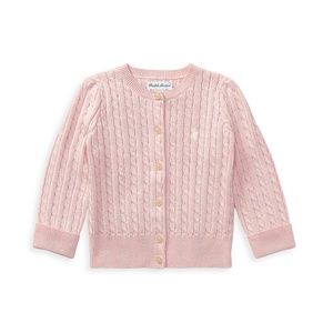 Polo Ralph Lauren Baby Girl's Cable-Knit Cotton Cardigan